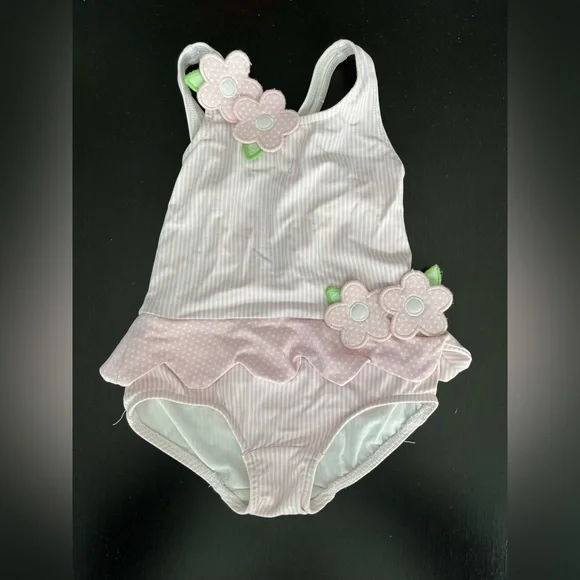 Florence Eismeman swimsuit with matching hat